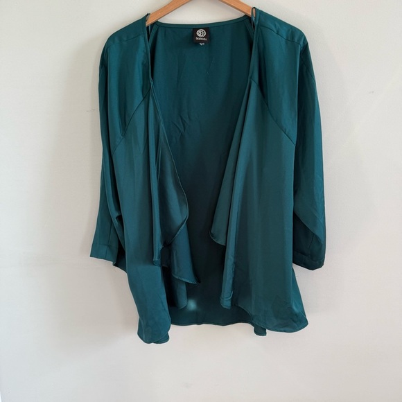 Bobeau Turquoise Knit Cardigan - Picture 2 of 5